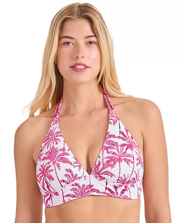 

Женский реверсивный купальный топ Point на завязках Tommy Bahama, розовый