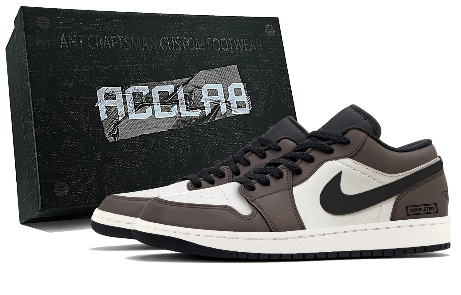 

Jordan Air 1 Легкие Высокие Низкие Винтажные Баскетбольные Кроссовки Мужские Mocha