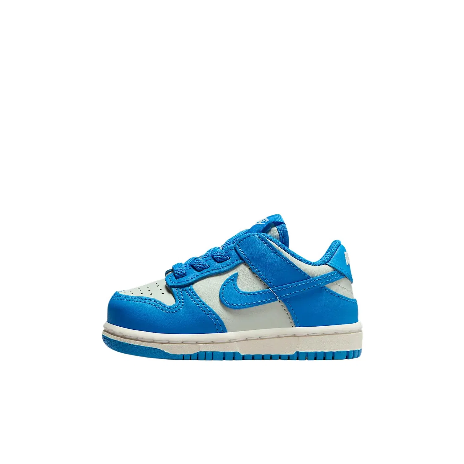 Кроссовки Dunk Leather для малышей, синие Nike, Blue