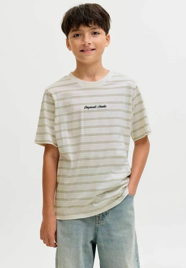 Детская футболка с принтом Jack & Jones Junior, Seagrass — фото 2
