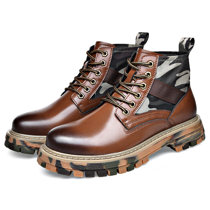 

Мужские ботинки Cahhrrn X Martin Boot Men Beige Cachiotti