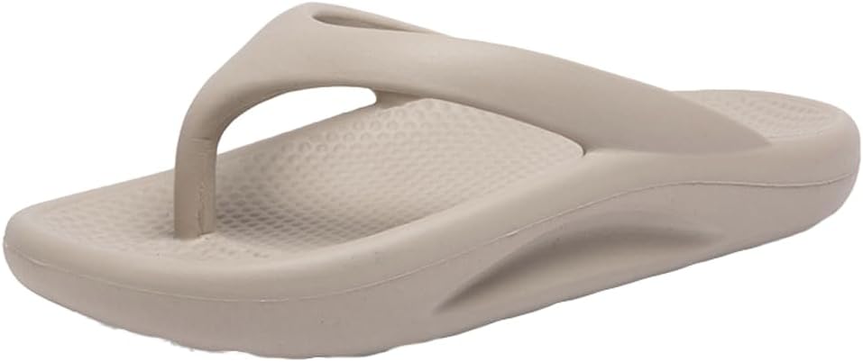 

Мужские ортопедические сандалии Bagkeak, шлепанцы с поддержкой свода стопы, мягкие слайды, подушечные сандалии для дома и улицы, хаки