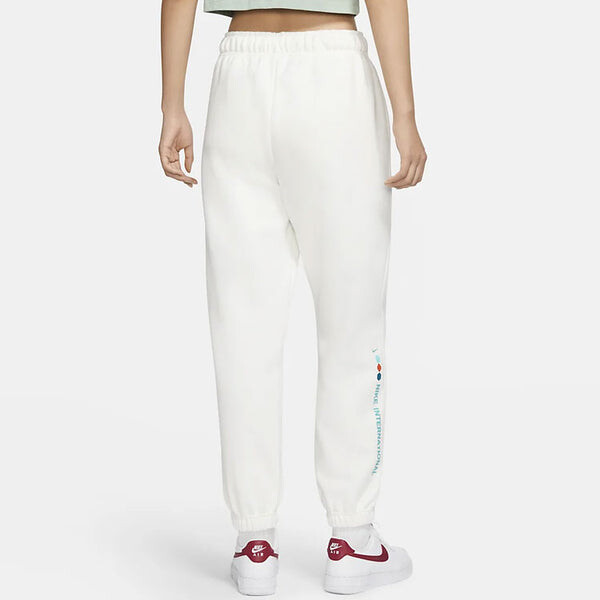 Спортивные штаны (WMNS) Nike CNY New Year's Edition Casual Pants 'White', белый — фото 4