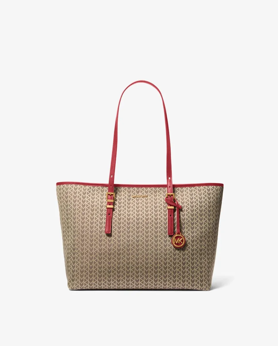 

Сумка-тоут Quinn с принтом Michael Michael Kors, красный