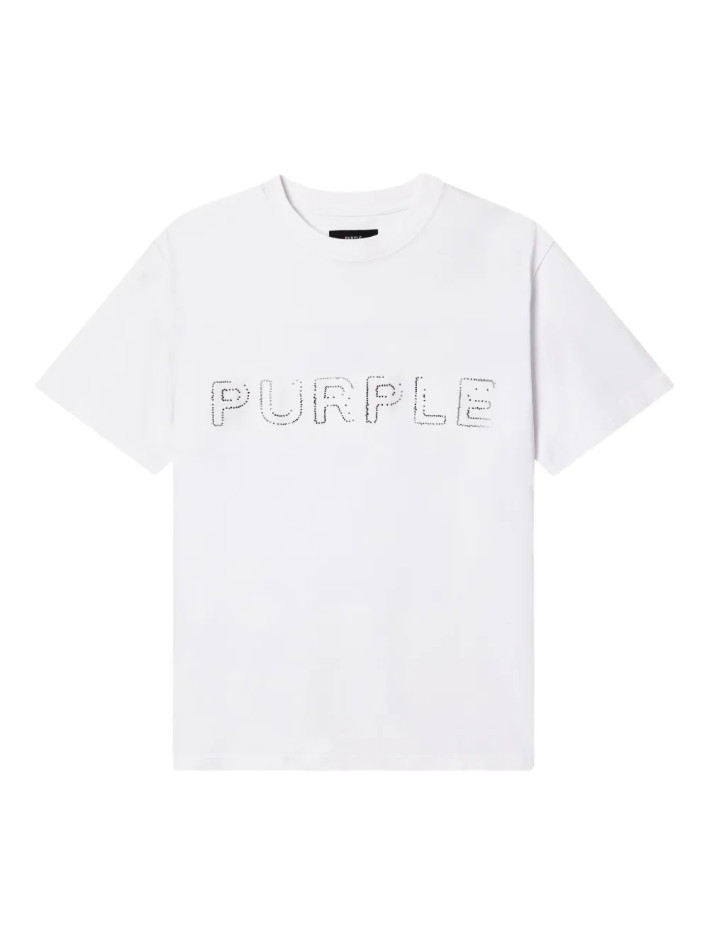 

Футболка с кристаллами Purple Brand, белый