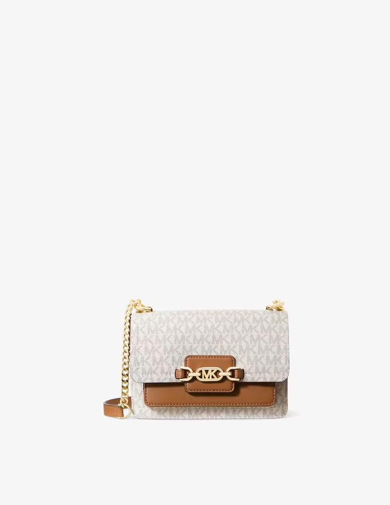 

Сумка через плечо Heather XS Michael Michael Kors, цвет Vanilla/Acorn, Желтый, Сумка через плечо Heather XS Michael Michael Kors, цвет Vanilla/Acorn