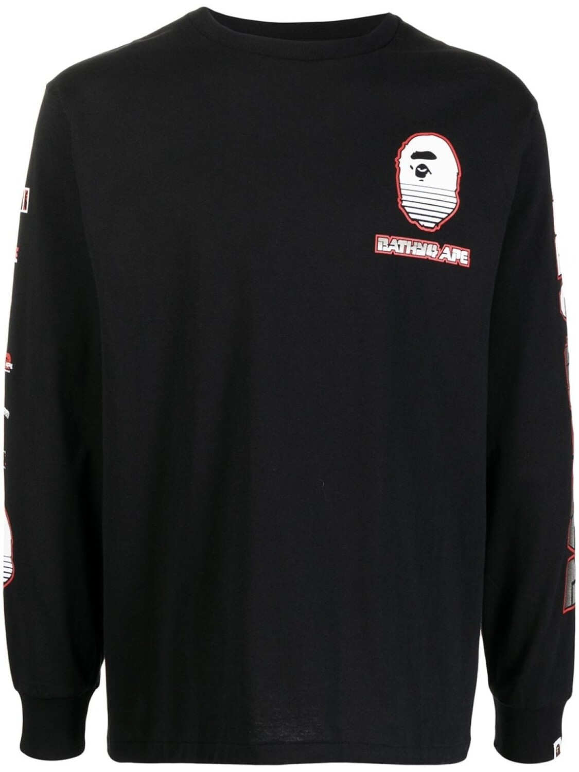 

Футболка Graphic с длинными рукавами A BATHING APE, черный
