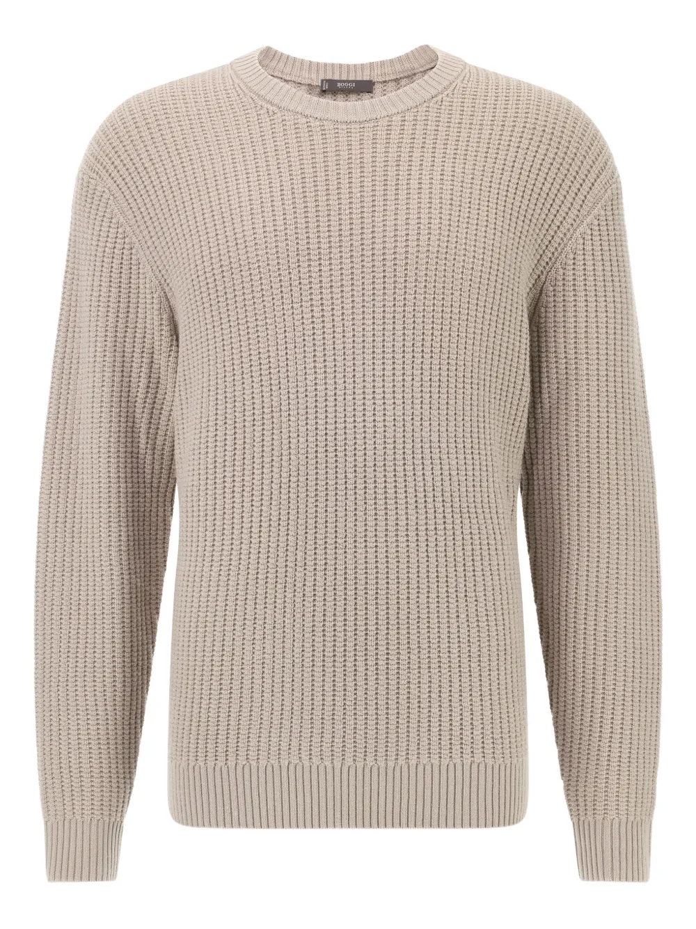

Свитер с круглым воротником Boggi Milano, нейтральный