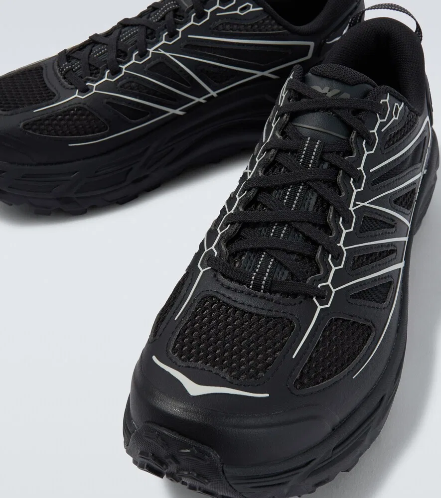 Беговые кроссовки Stealth/Tech Mafate Speed 2 Hoka One One, черный — фото 3