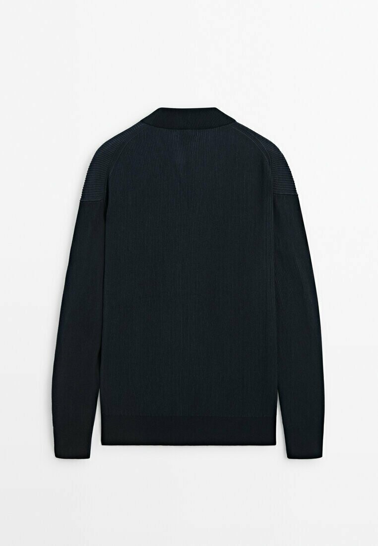 

Кардиган Massimo Dutti, темно-синий