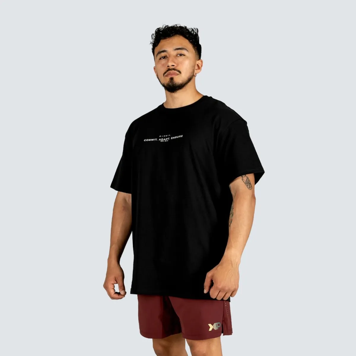 

Мужская футболка Adapt to the journey Picsil, черный