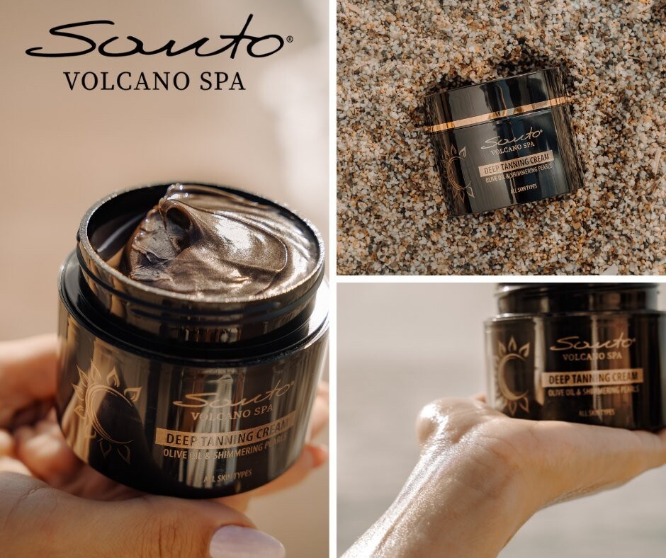 Santo Volcano Spa, Бронзирующий крем для тела, 100 мл — фото 2