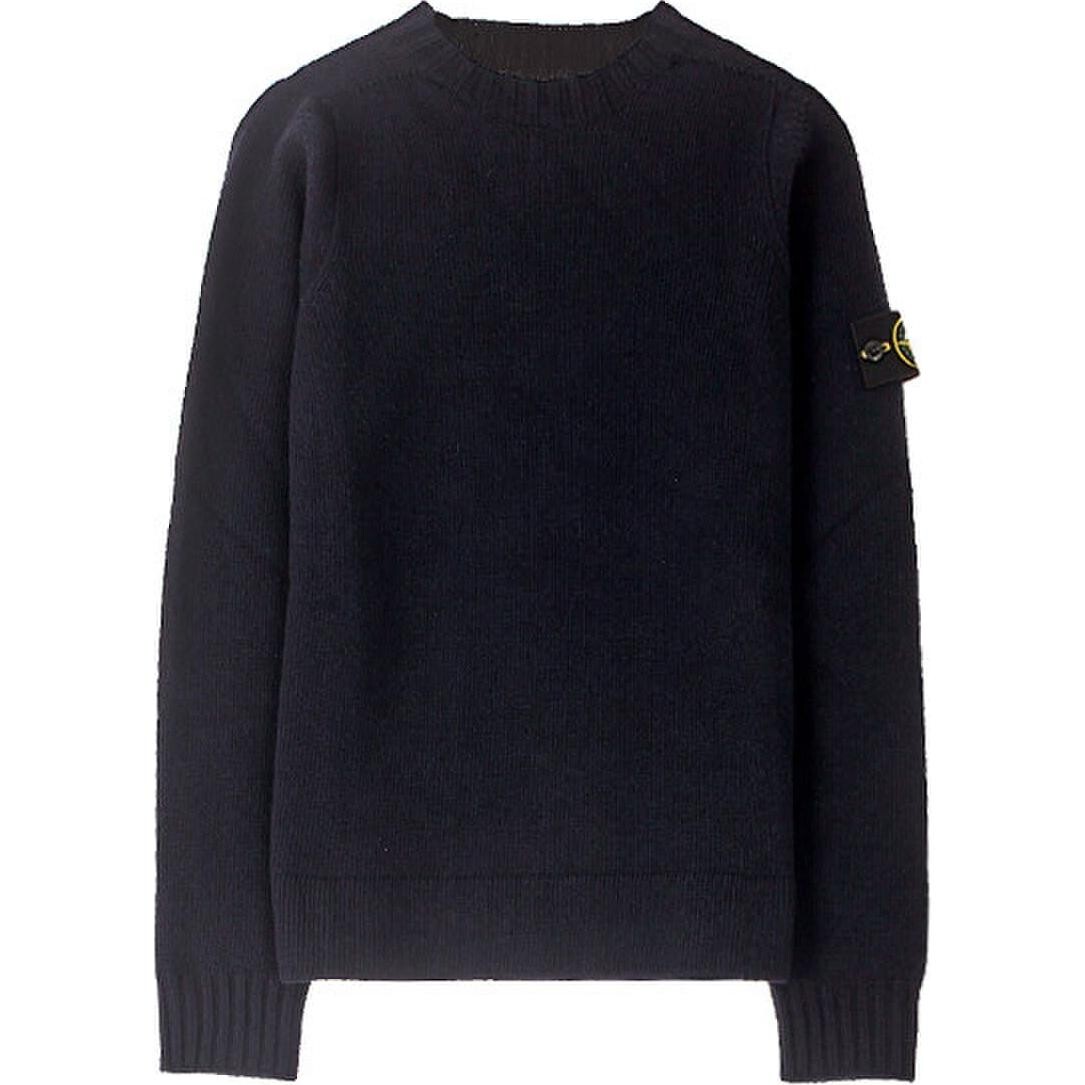 

Свитер мужской темно-синий Stone Island, синий