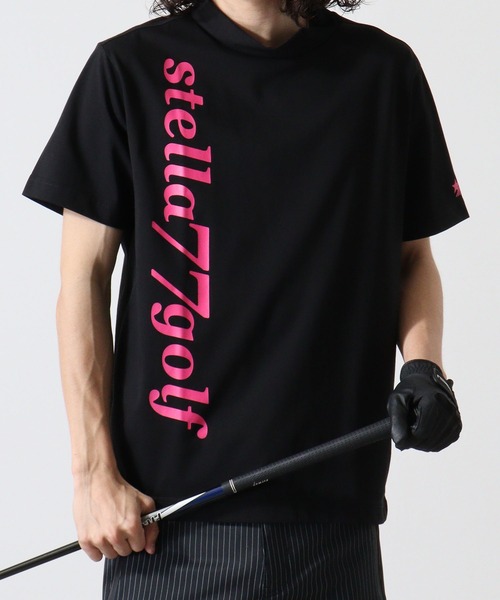 

Футболка с воротником-стойкой для гольфа, мягкая FUNALIVE, черный