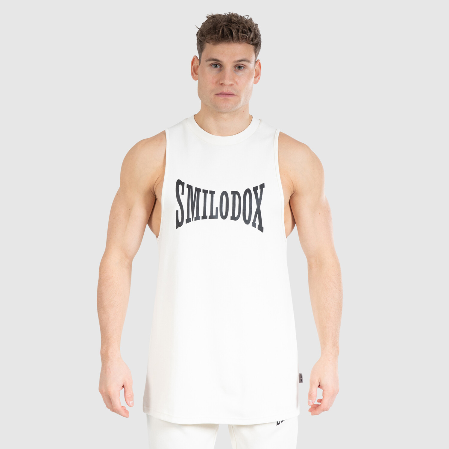 

Рубашка SMILODOX Tank Top Classic Pro, кремовый