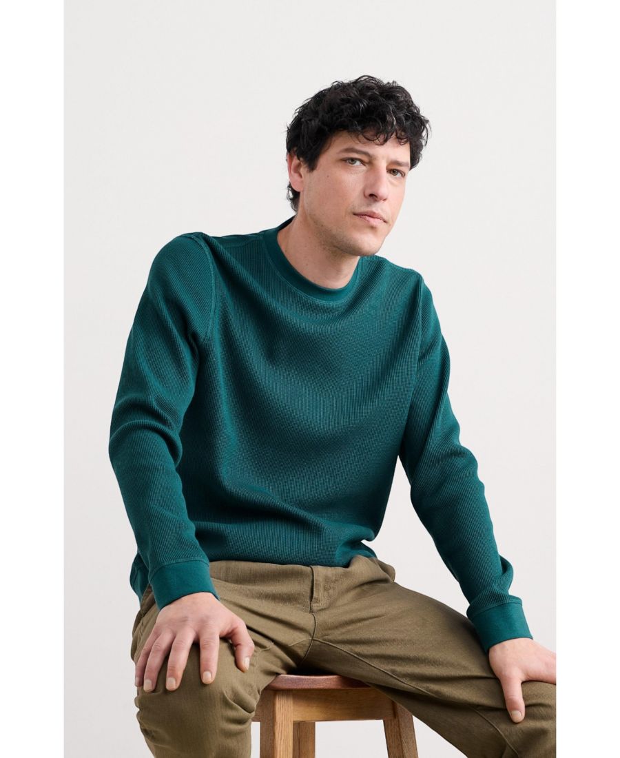 

Мужская футболка с длинным рукавом Jackline Seasalt Cornwall, Kingfisher