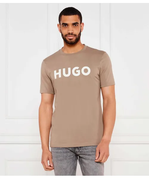 

Футболка dulivio Regular fit Hugo, бежевый