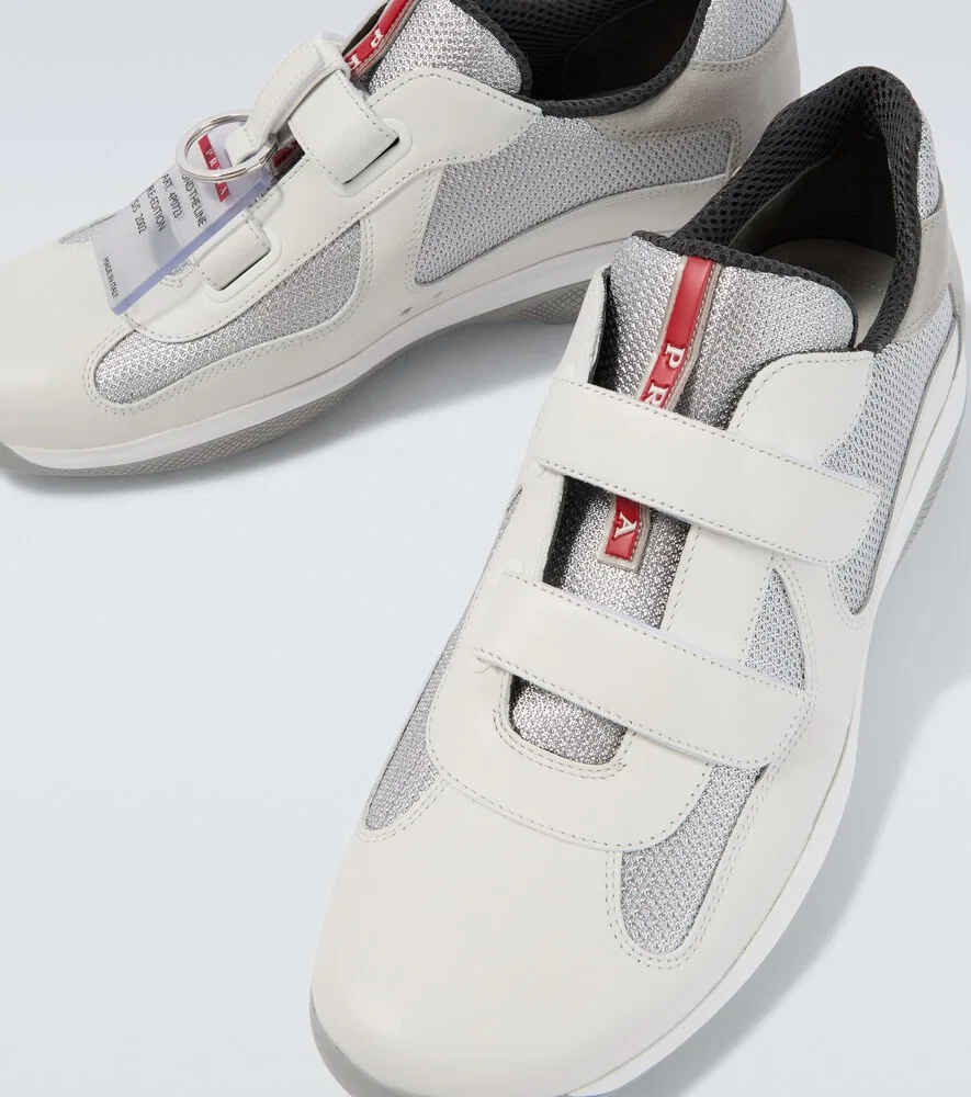 Оригинальные кроссовки Prada America's Cup, белый — фото 3