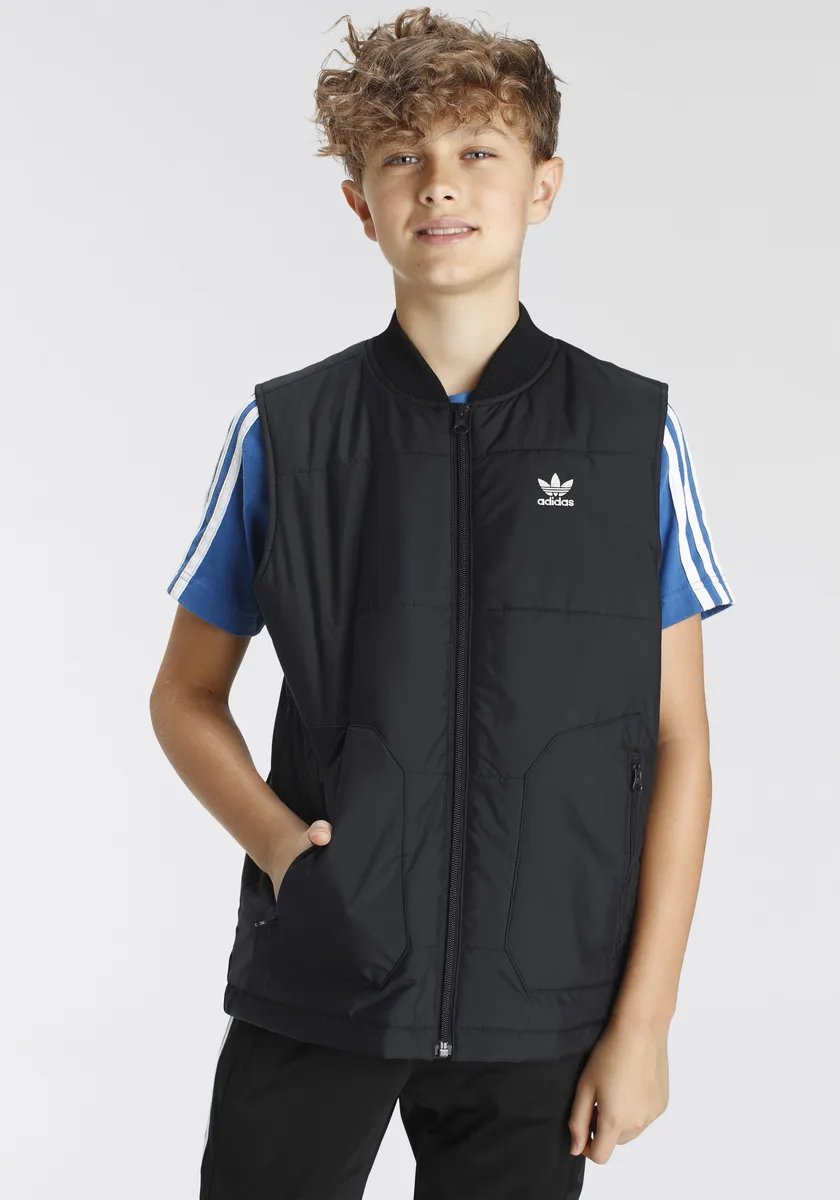 

Функциональный жилет Adidas Originals "GRAPHICS VEST" с легкой стежкой, черный