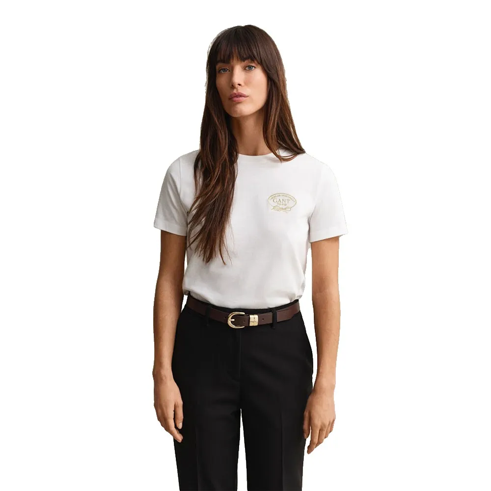 

Футболка с коротким рукавом Gant 4201443, белый