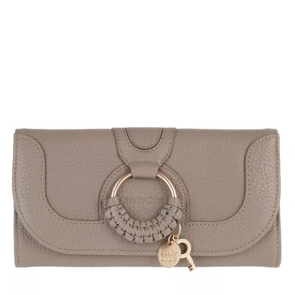 

Кошелек hana wallet large motty See By Chloé, бежевый