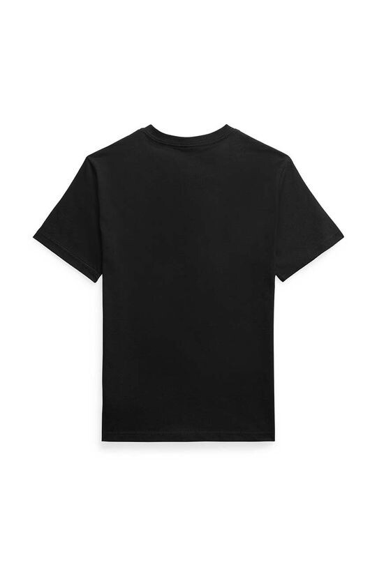 Хлопковая футболка для детей Polo Ralph Lauren, черный — фото 2