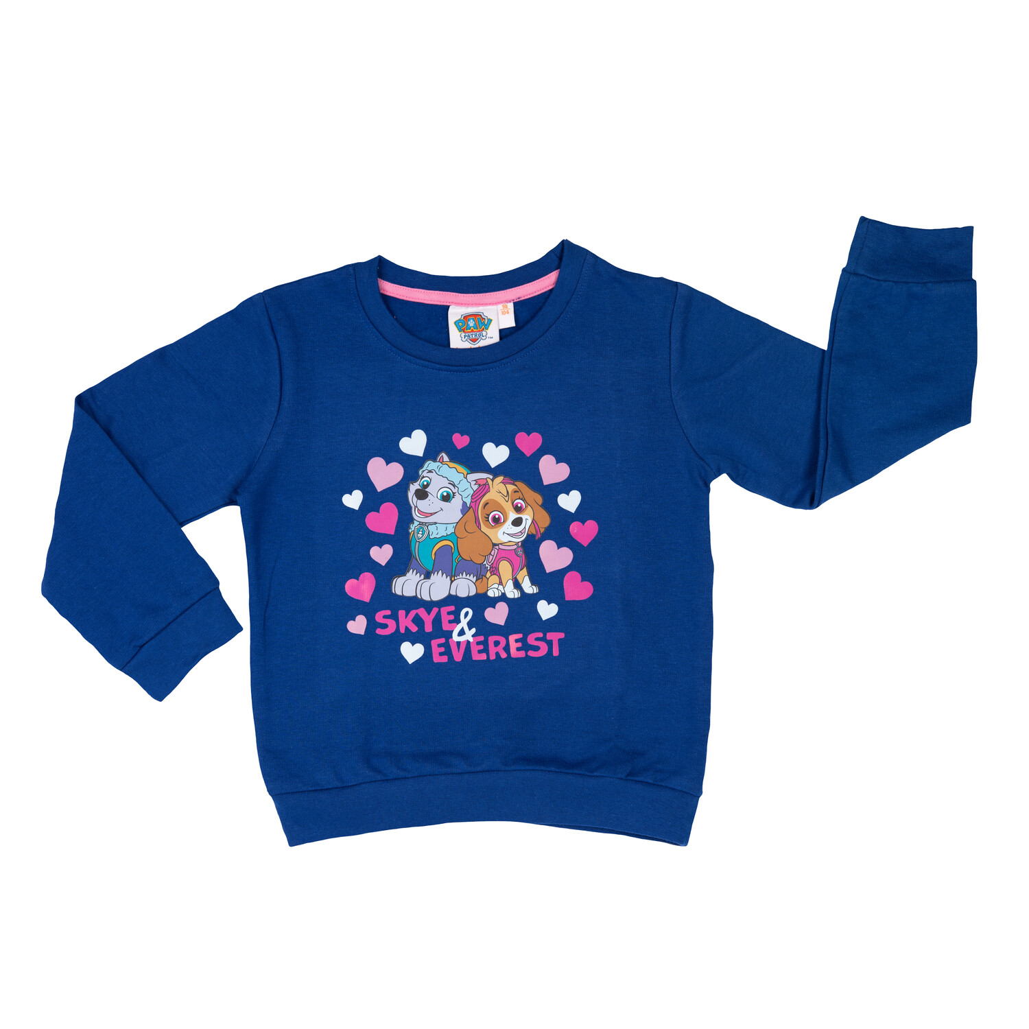 

Толстовка United Labels Paw Patrol Pullover Skye und Everest, синий