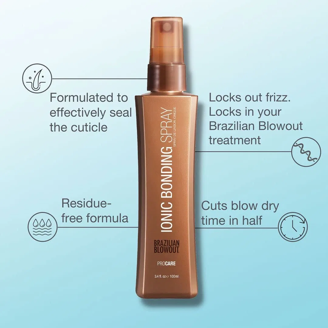 Спрей для волос Ionic Bonding Spray от Brazilian Blowout, 100.5 мл Brazilian Blowout — фото 2