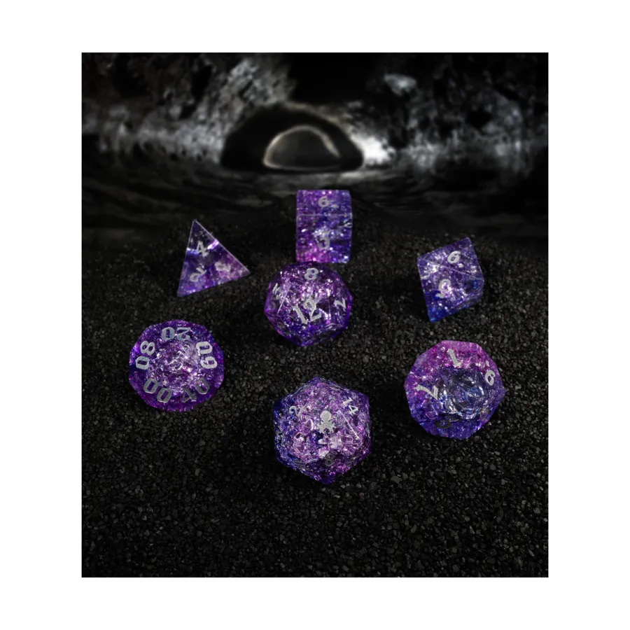 

Полисет - Фрагменты кометы Донати (7), Poly Sets - Cracked Glass (Kraken Dice)