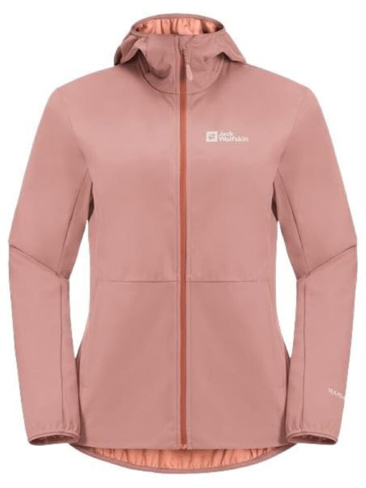 

Куртка софтшелл Jack Wolfskin, роза