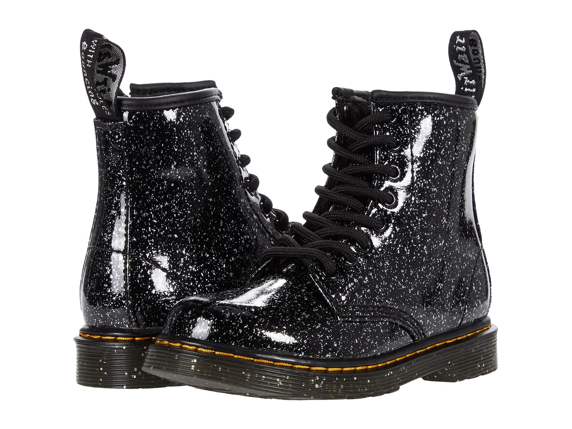 

Ботинки Dr. Martens Kid's Collection 1460 Lace Up Fashion Boot, Black Cosmic Glitter