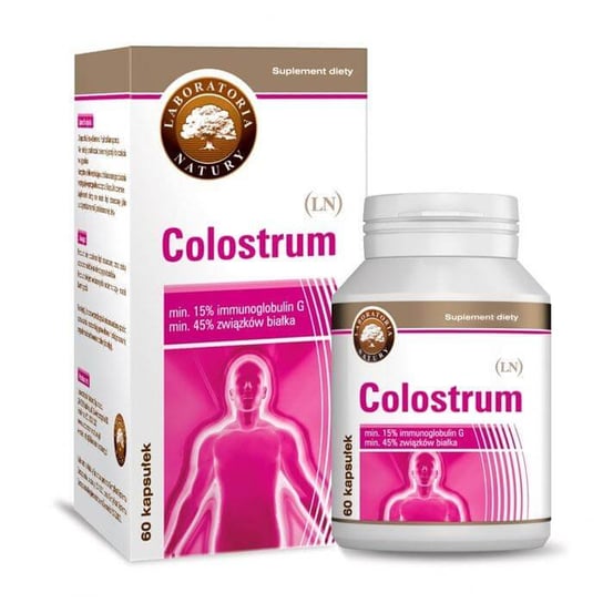 

Colostrum, Биологически активная добавка, 60 капсул. Laboratoria Natury