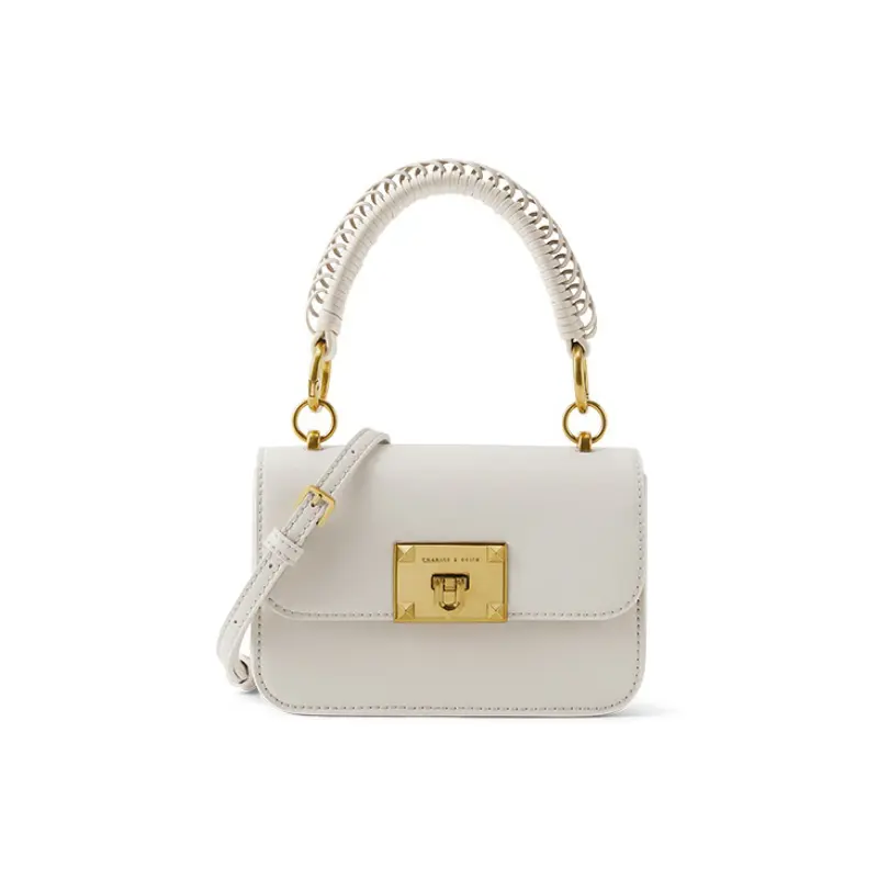 

Charles&Keith Женская сумка через плечо CHARLES & KEITH, слоновая кость
