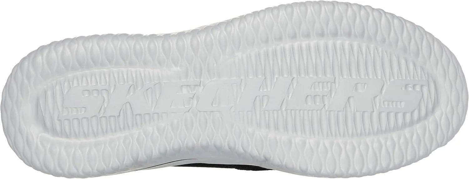 Мужские кроссовки Skechers Delson 3.0 Mooney с закругленным носком и шнурком на ремешке, черный — фото 4