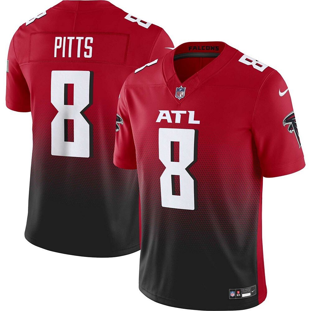 

Мужские кроссовки Nike Kyle Pitts Red Atlanta Falcons Vapor F. Ограниченный Джерси, цвет Fal Red