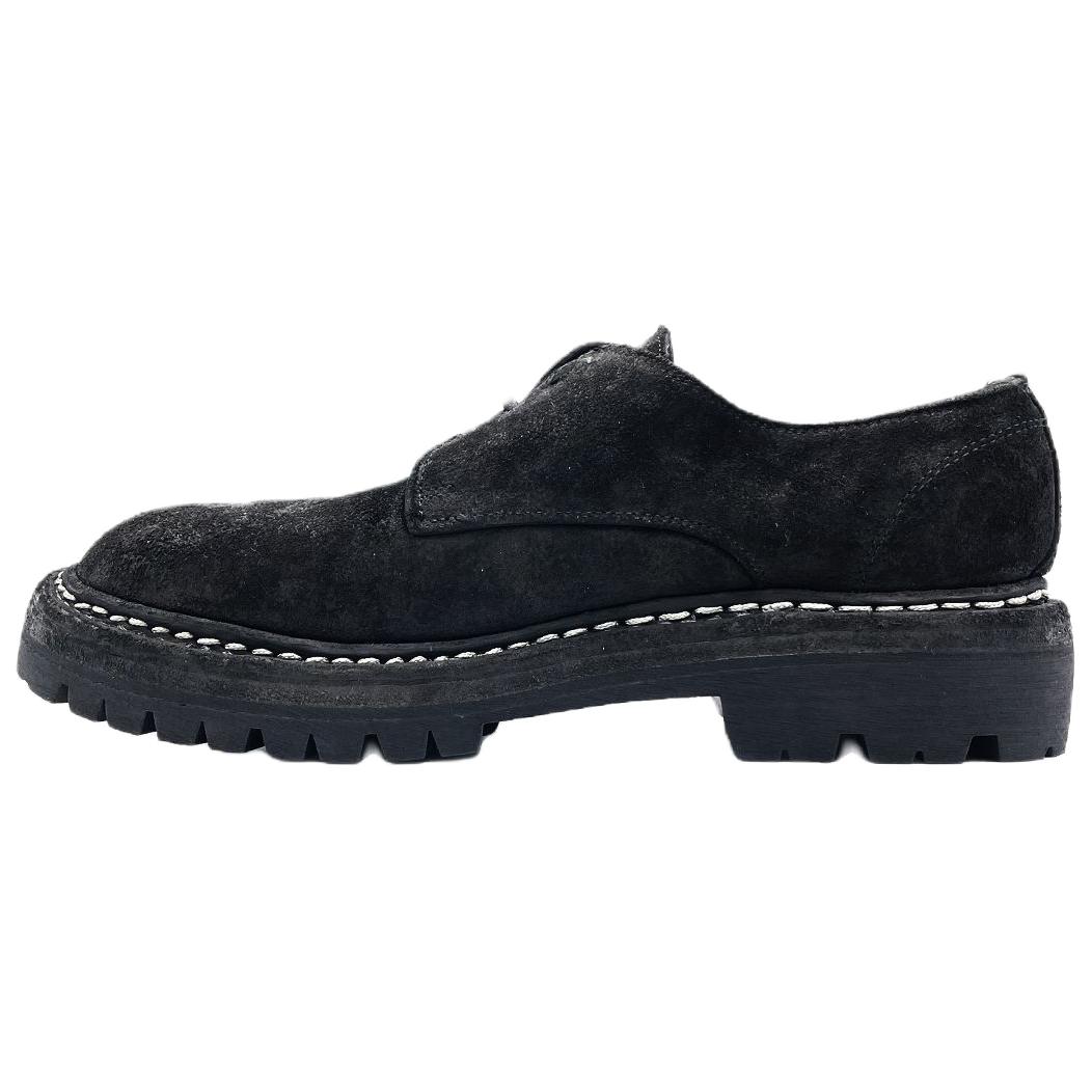 

GUIDI Повседневные кожаные туфли мужские Black