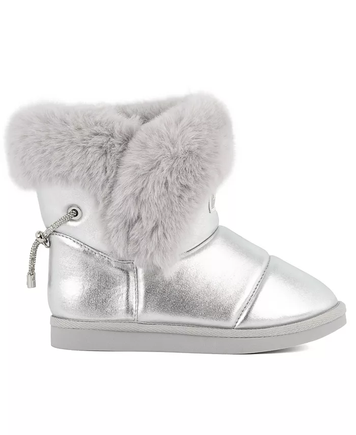 Женские зимние ботинки Kreed Metallic Juicy Couture, серебряный — фото 2