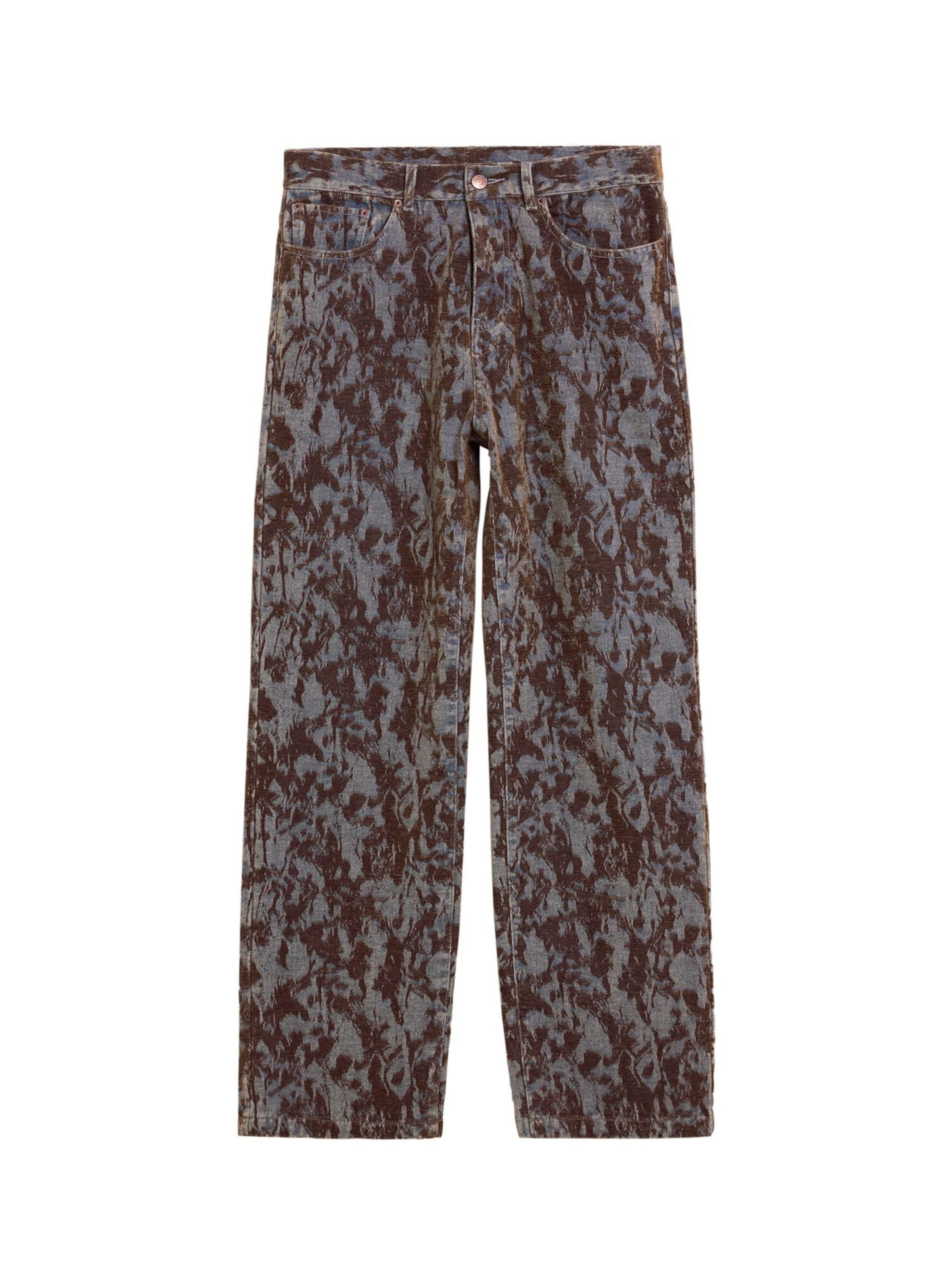 

Desigual Джинсы свободного кроя в коричневом цвете