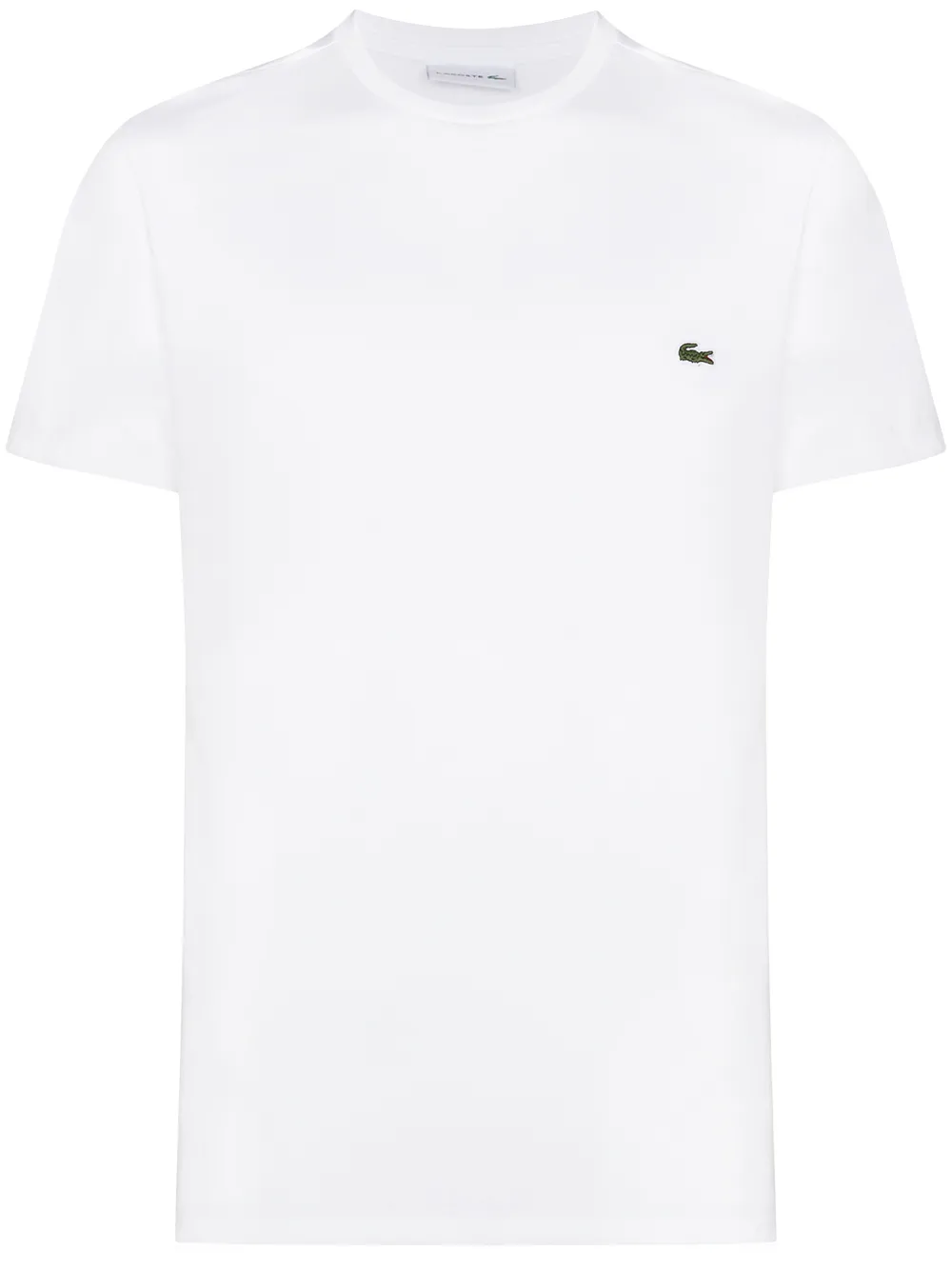 

Футболка с вышитым логотипом Lacoste, белый