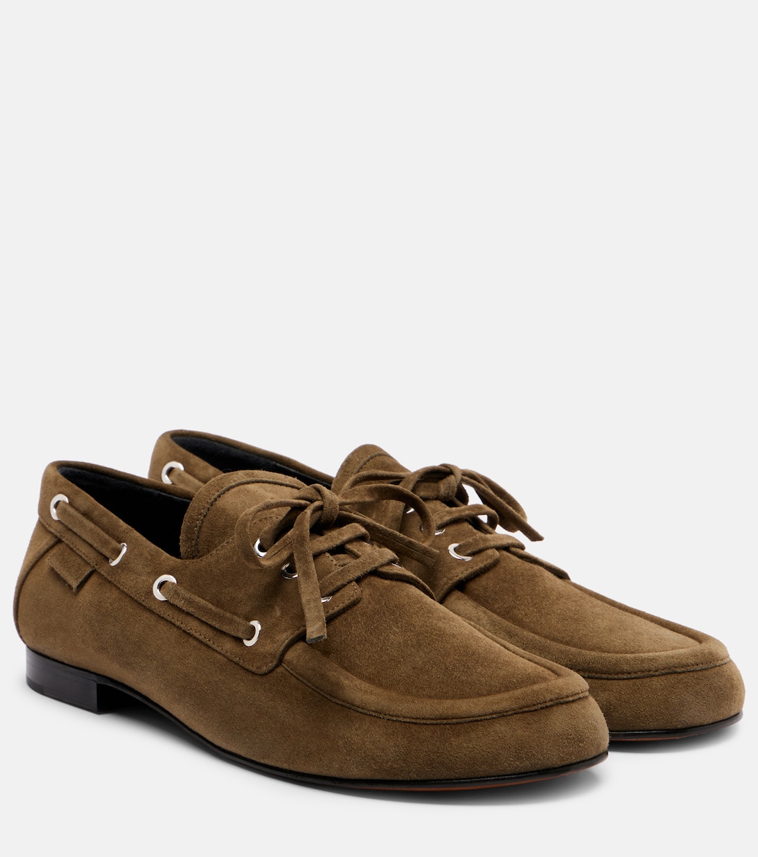 Лоферы из замши Deck Proenza Schouler, Moss