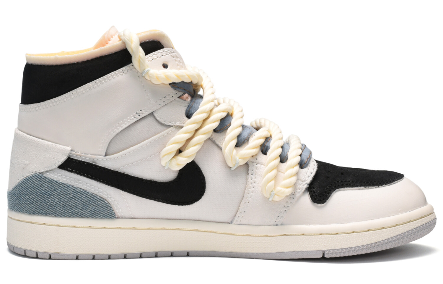 

Кроссовки Vintage Jordan Air Jordan 1, натуральный/черный