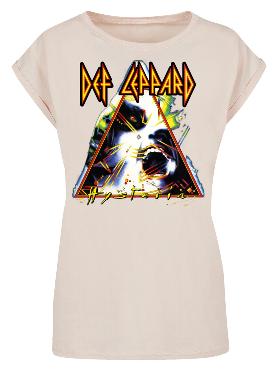 

Рубашка F4NT4STIC Def Leppard Hysteria, песочный