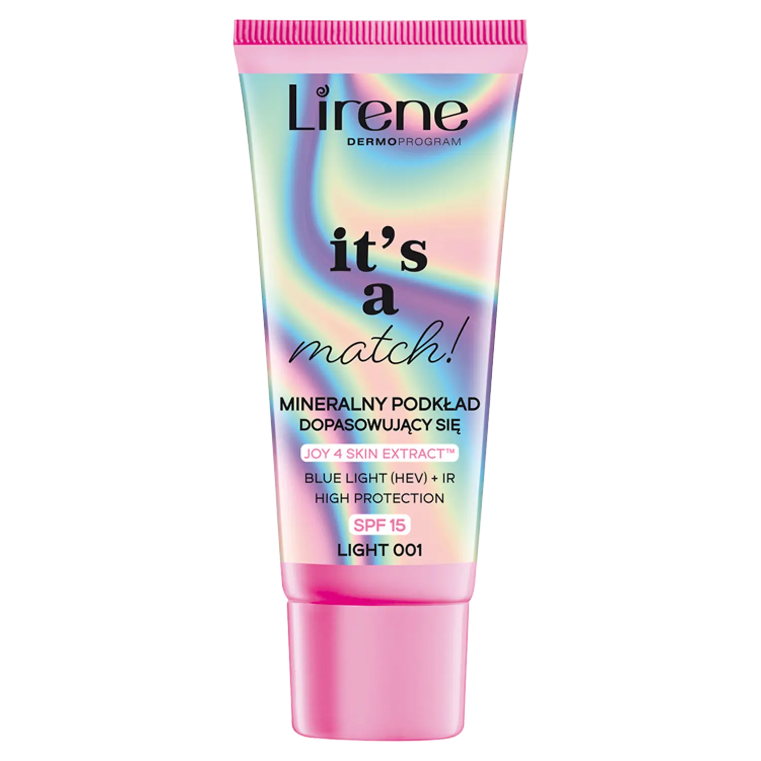 

Минеральный тональный крем для лица с spf15 0светлый Lirene It'S A Match!, 30 мл