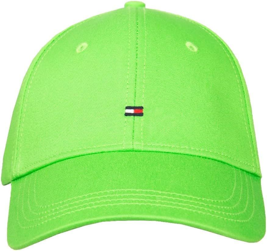

Бейсболка Tommy Hilfiger XM0XM02779 с козырьком, вышитым логотипом сзади, регулируемая, Lwy Spring Lime