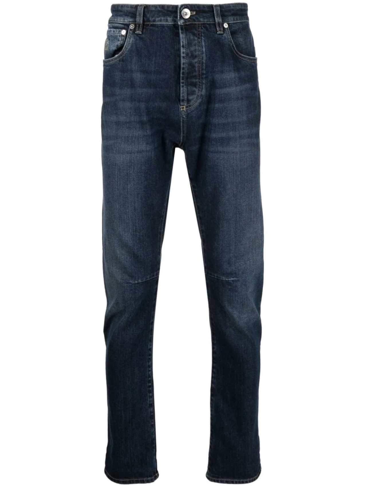 

Brunello Cucinelli узкие джинсы, синий
