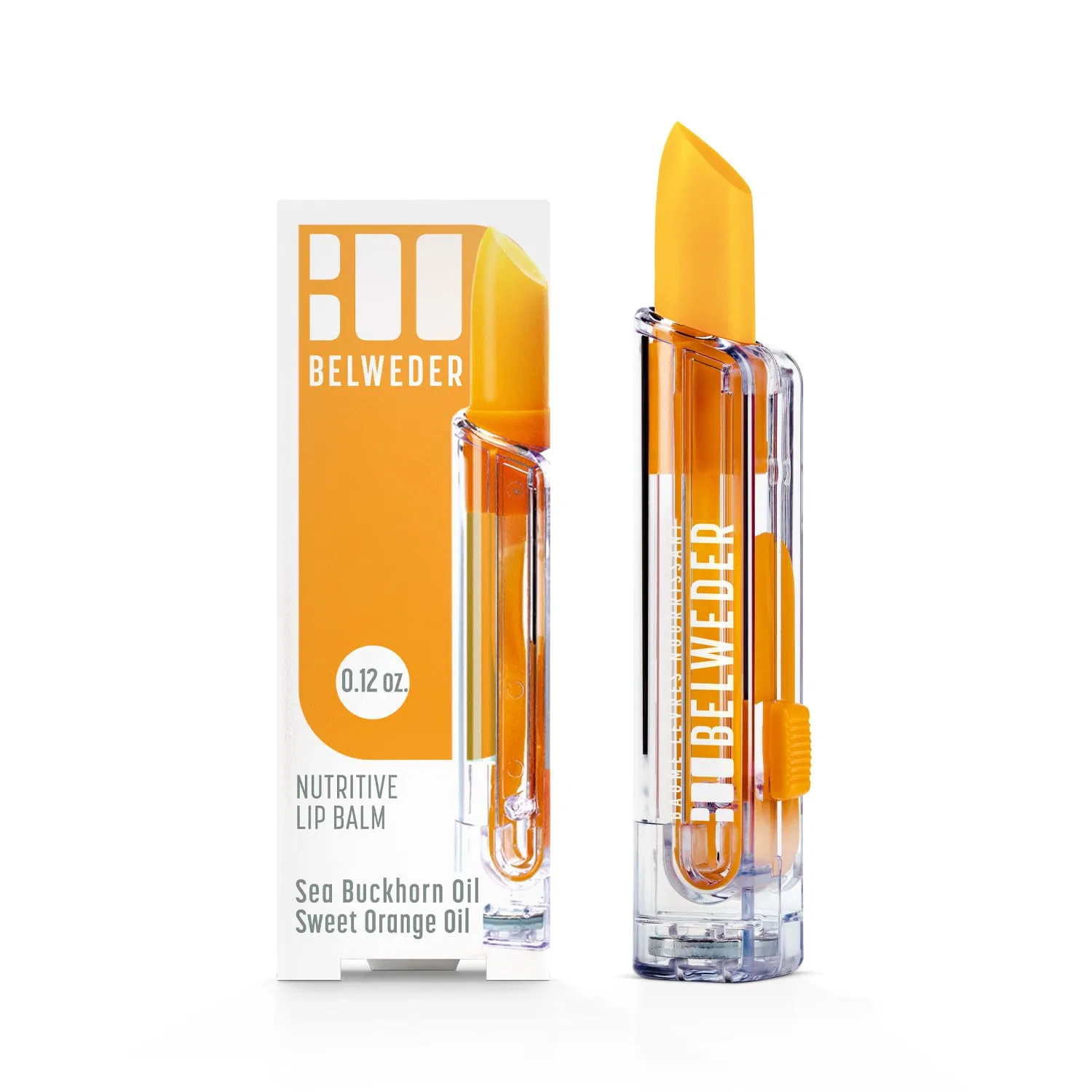 Питательный бальзам для губ с облепиховым маслом от BELWEDER Belweder, Sea Buckthorn Oil And Sweet Orange Oil