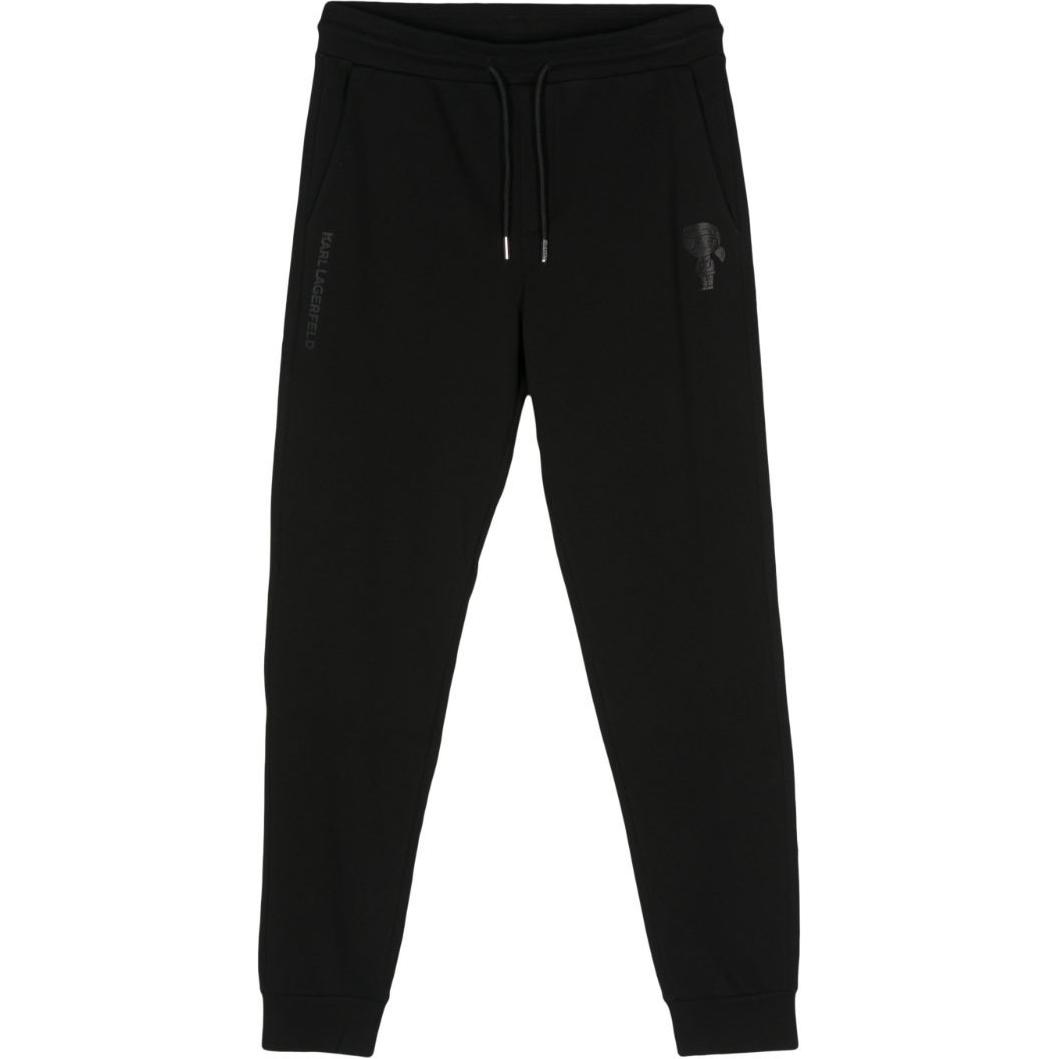 

Карловы Лагерфельд Брюки спортивные с логотипом Karl Lagerfeld Jeans, черные