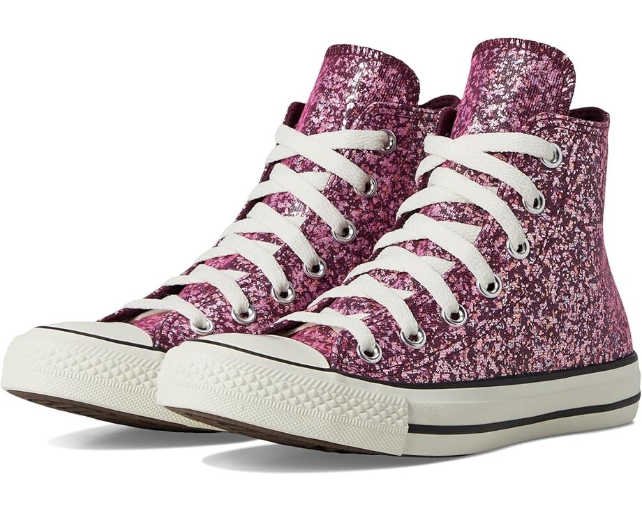 

Кроссовки Converse Chuck Taylor All Star Glitter, цвет Orchid Abyss/Egret/Black