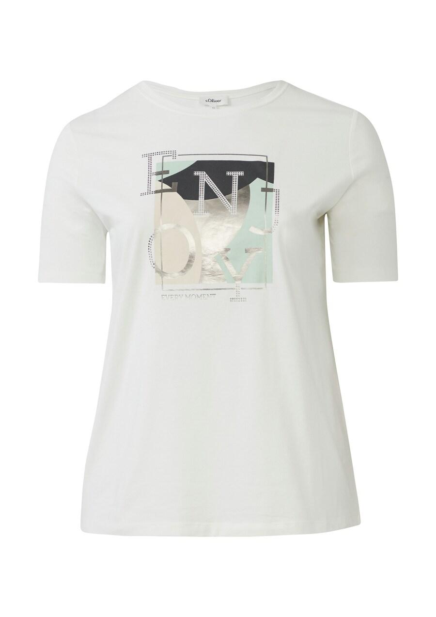 

Футболка s.Oliver, Cream/Ecru