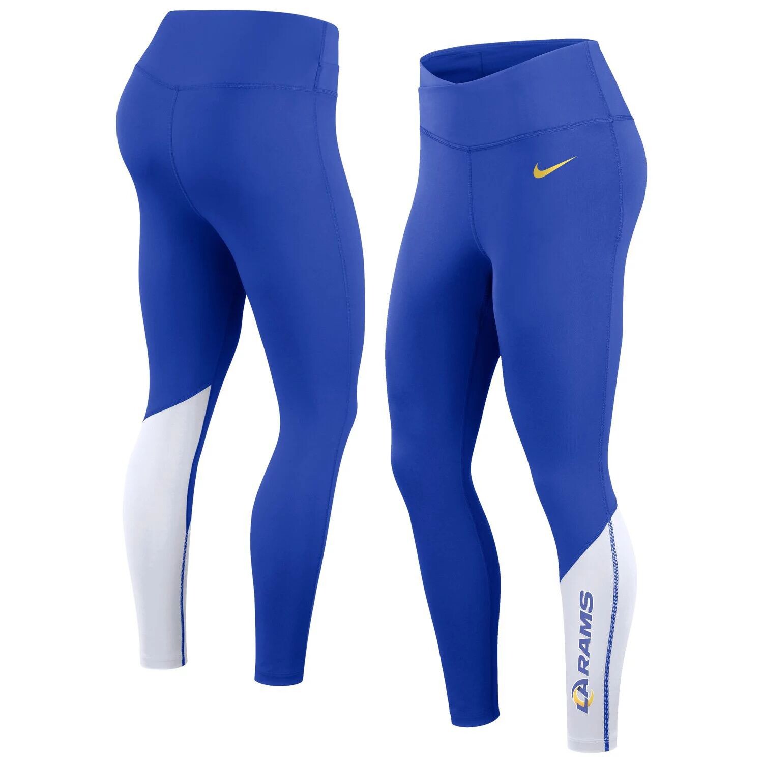

Женские леггинсы Nike Royal/White Los Angeles Rams 7/8 Performance Nike